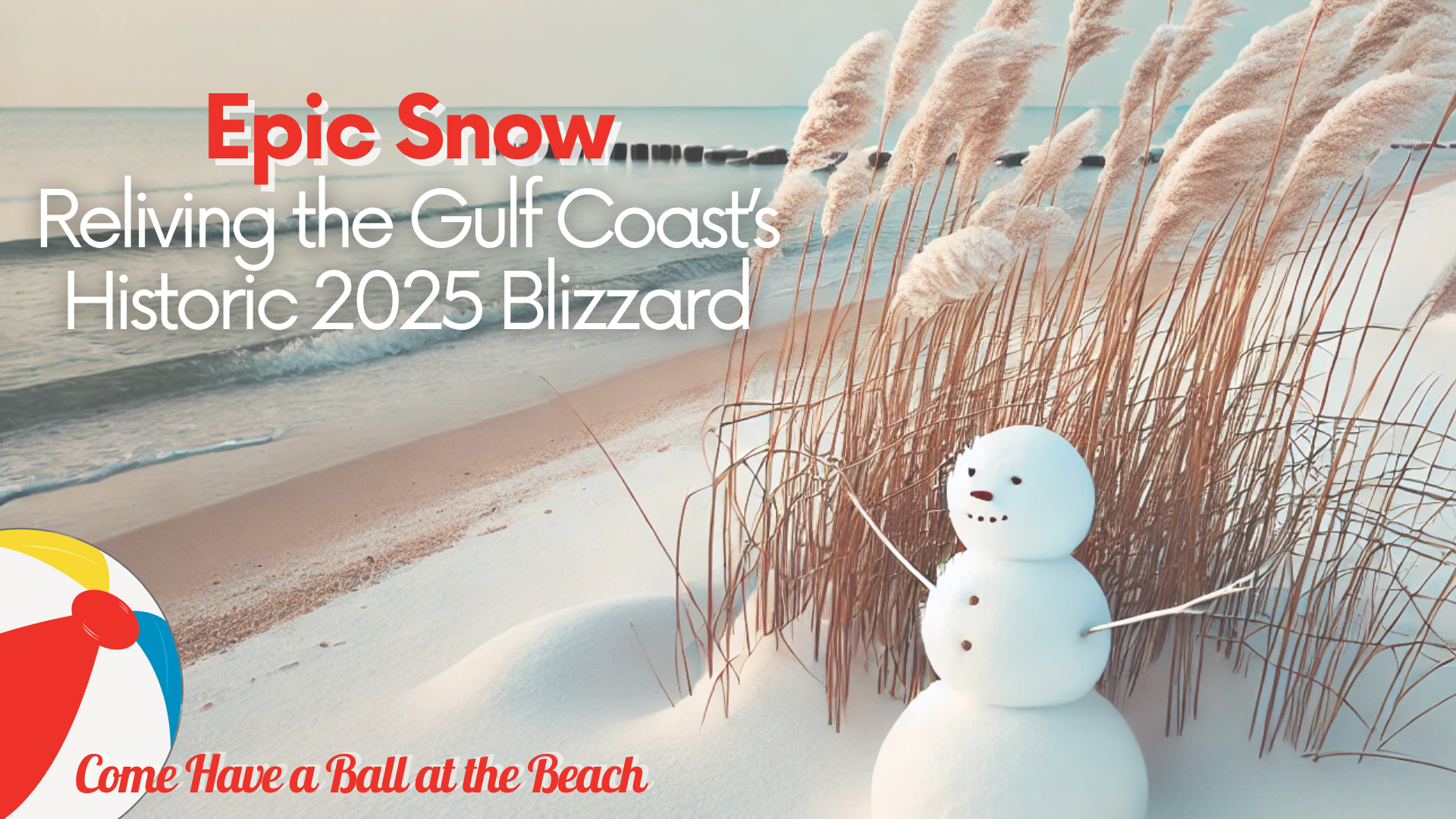 Epic Snow: Reliving the Gulf Coast’s Historic 2025 Blizzard