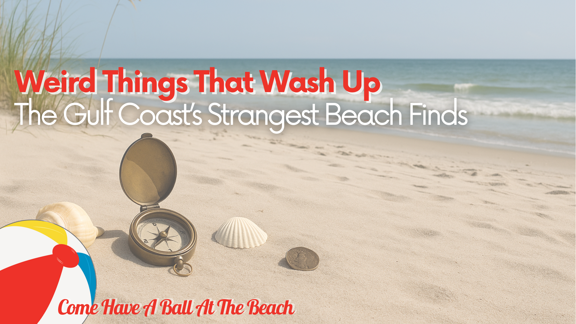 Weird Things That Wash Up: The Gulf Coast’s Strangest Beach Finds